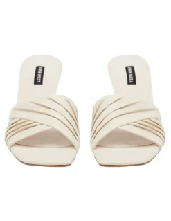Nine West Azala Mule Sandal in Ivory