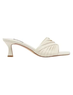 Nine West Azala Mule Sandal in Ivory