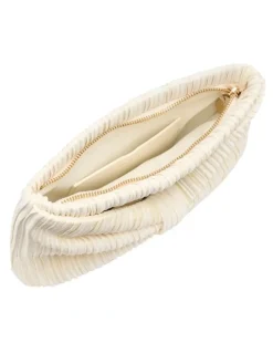 Nine West Belle Clutch in Cream