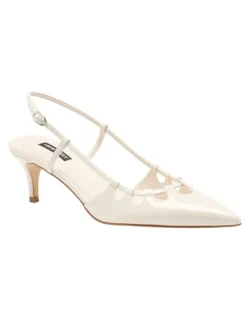 Nine West Clora Pump in Cream
