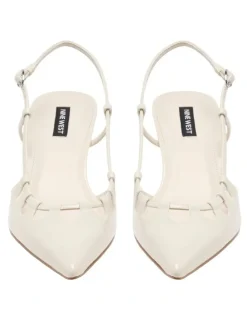 Nine West Clora Pump in Cream