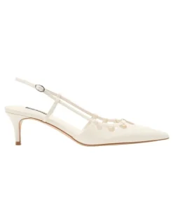 Nine West Clora Pump in Cream