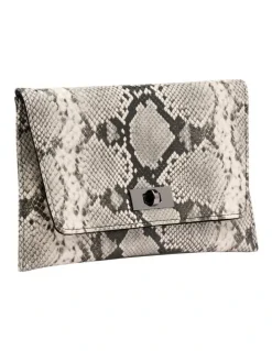 Nine West Coco Clutch in Snake