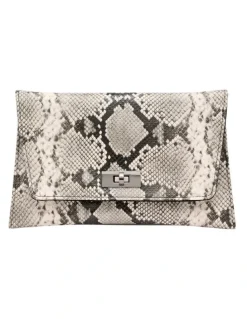 Nine West Coco Clutch in Snake