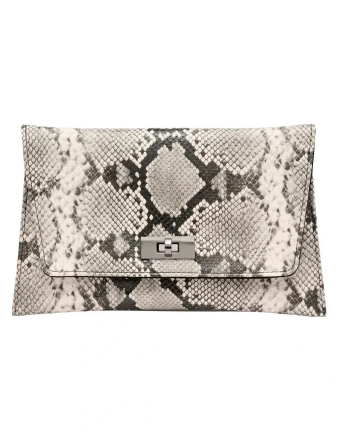 Nine West Coco Clutch in Snake