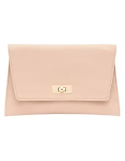 Nine West Coco Clutch in Light Natural