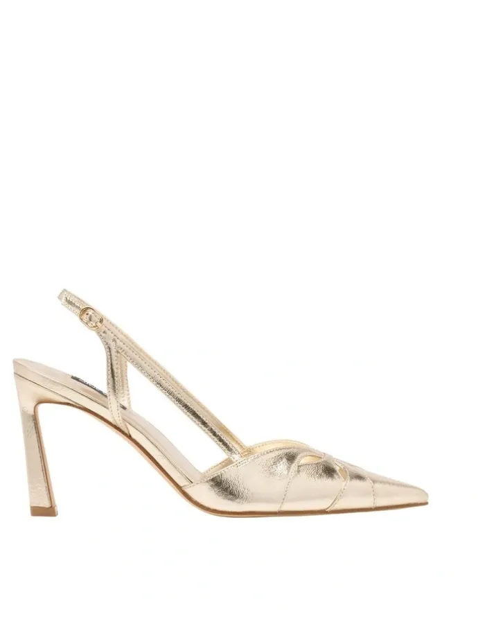 Nine West Darella Pump in Gold
