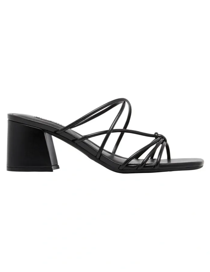 Nine West Gainer Heeled Sandal in Black