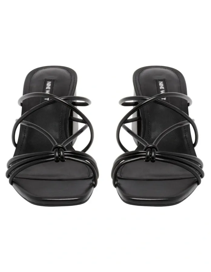 Nine West Gainer Heeled Sandal in Black