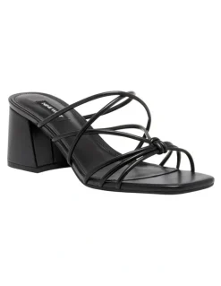 Nine West Gainer Heeled Sandal in Black
