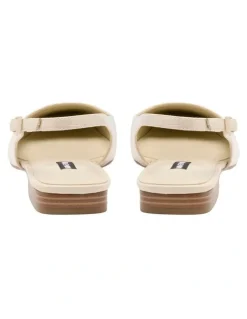 Nine West Gones Slingback Flat in Ivory