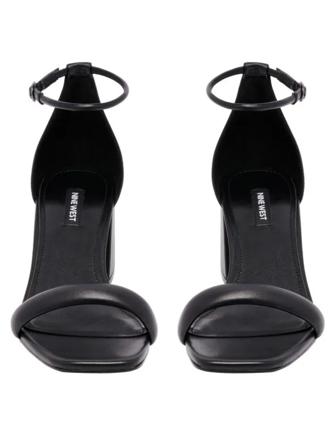 Nine West Gretal Heeled Sandal in Black