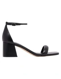 Nine West Gretal Heeled Sandal in Black