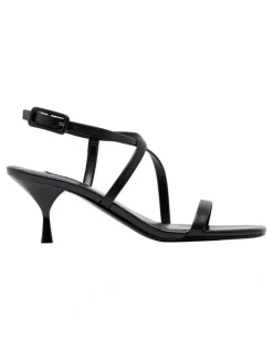 Nine West Hanni Heeled Sandal in Black
