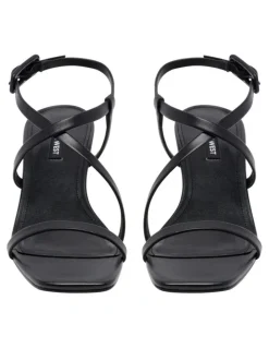 Nine West Hanni Heeled Sandal in Black