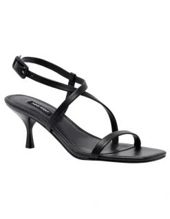 Nine West Hanni Heeled Sandal in Black