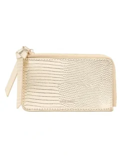 Nine West Jay Card Wallet in Gold