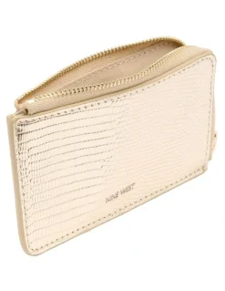 Nine West Jay Card Wallet in Gold