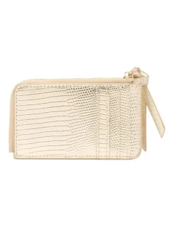 Nine West Jay Card Wallet in Gold