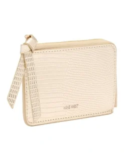 Nine West Jay Card Wallet in Gold