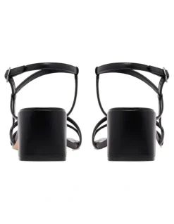 Nine West Jinka Heeled Sandal in Black