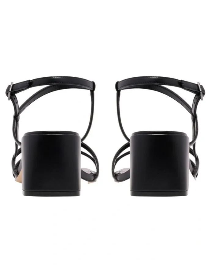 Nine West Jinka Heeled Sandal in Black