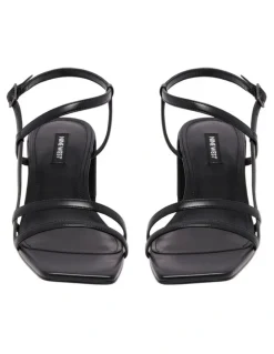 Nine West Jinka Heeled Sandal in Black