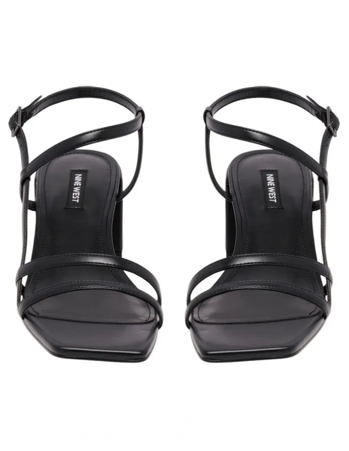 Nine West Jinka Heeled Sandal in Black