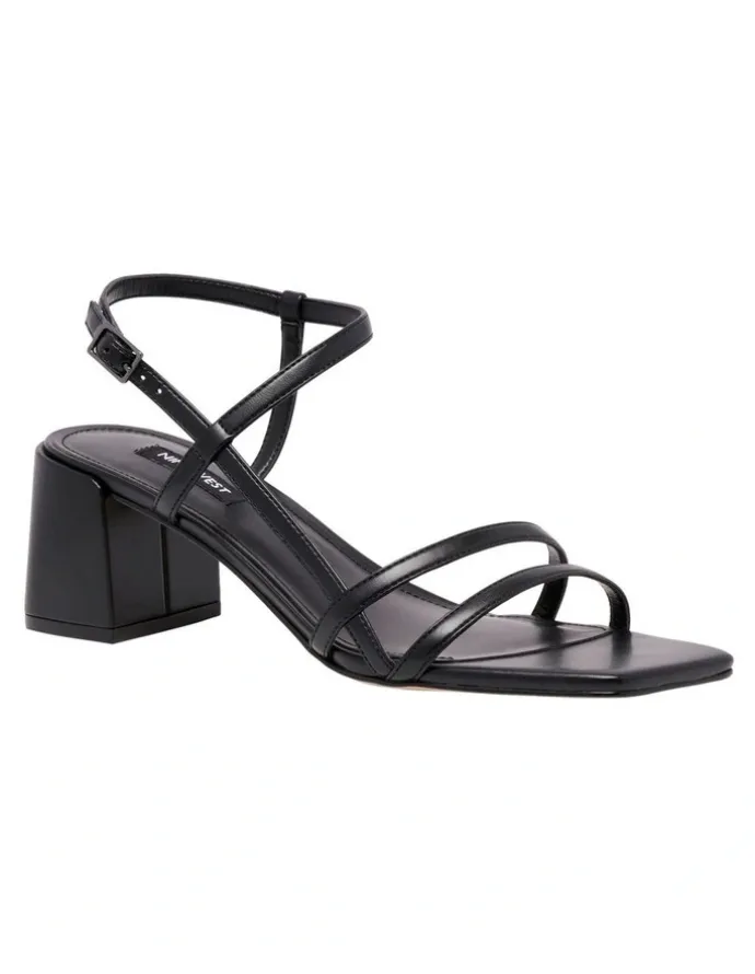 Nine West Jinka Heeled Sandal in Black