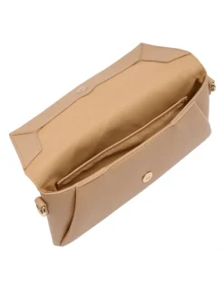 Nine West Kelly Clutch in Natural