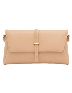 Nine West Kelly Clutch in Natural