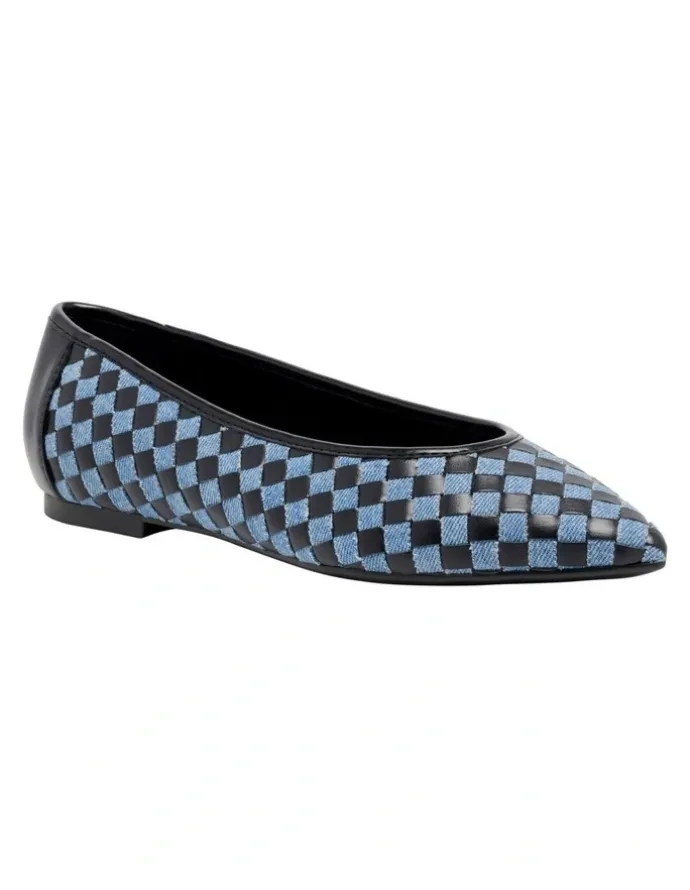Nine West Largo Flat in Blue Multi
