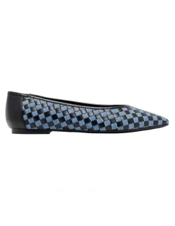 Nine West Largo Flat in Blue Multi
