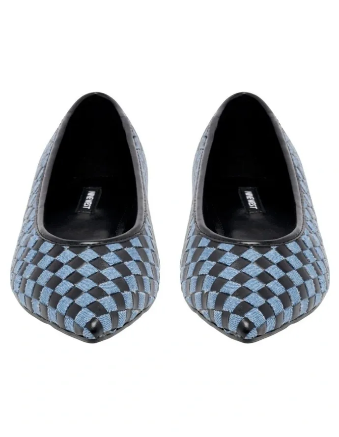 Nine West Largo Flat in Blue Multi