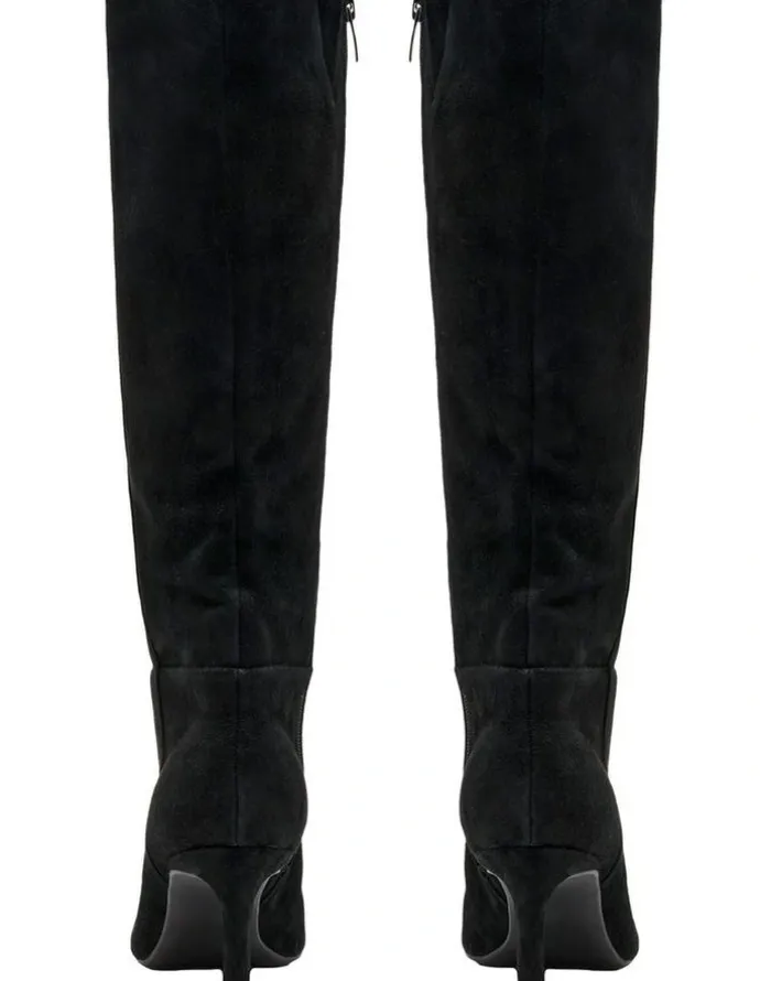 Nine West Leska Knee High Boot in Black