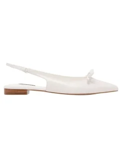 Nine West Lonzza Flat in White