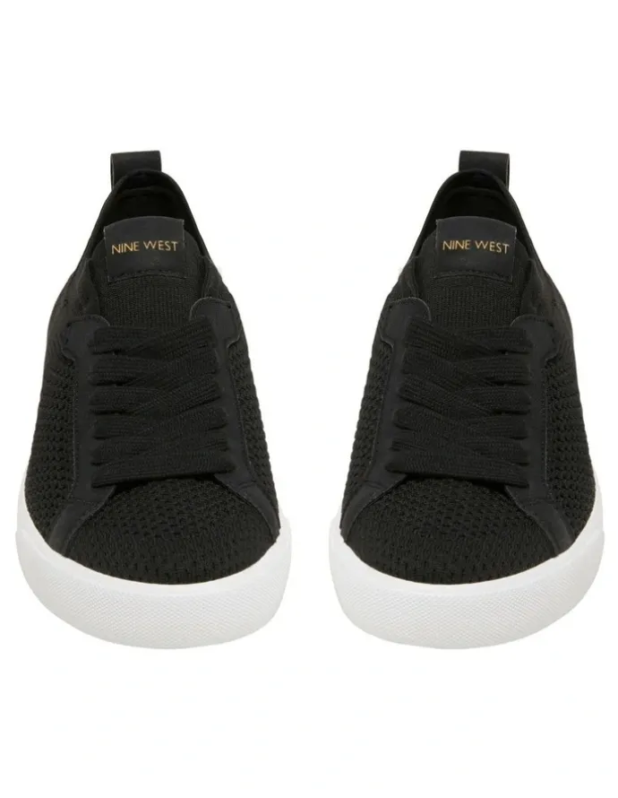 Nine West Looki Sneakers in Black and White