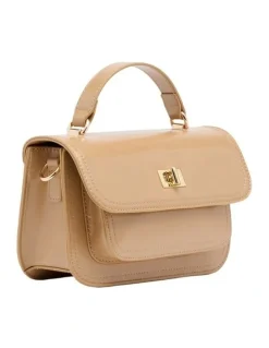 Nine West Mavis Top Handle Bag in Natural