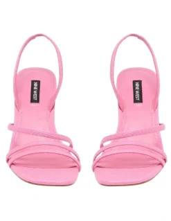 Nine West Nelen Heeled Sandal in Pink