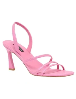 Nine West Nelen Heeled Sandal in Pink