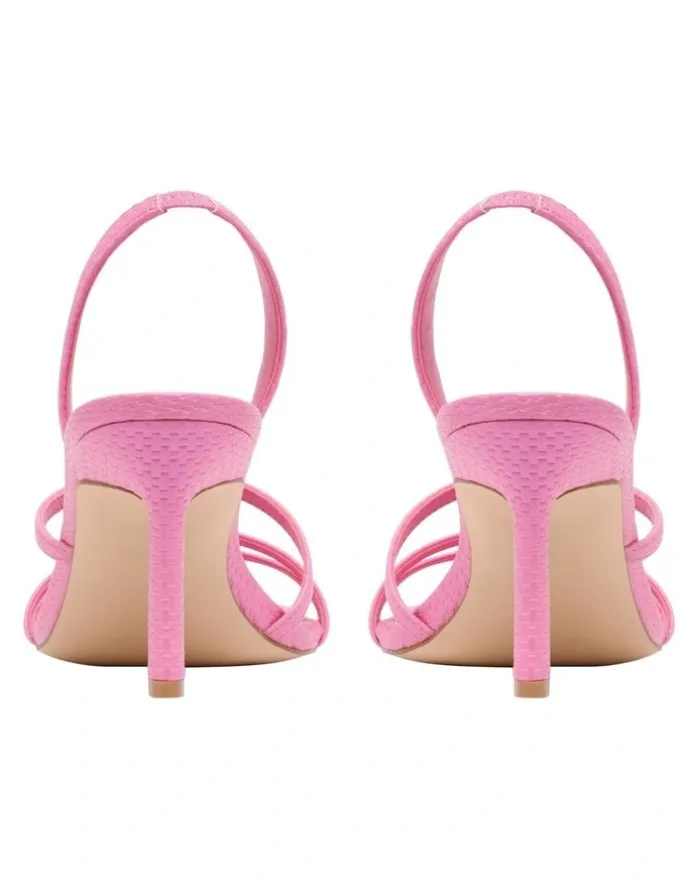 Nine West Nelen Heeled Sandal in Pink