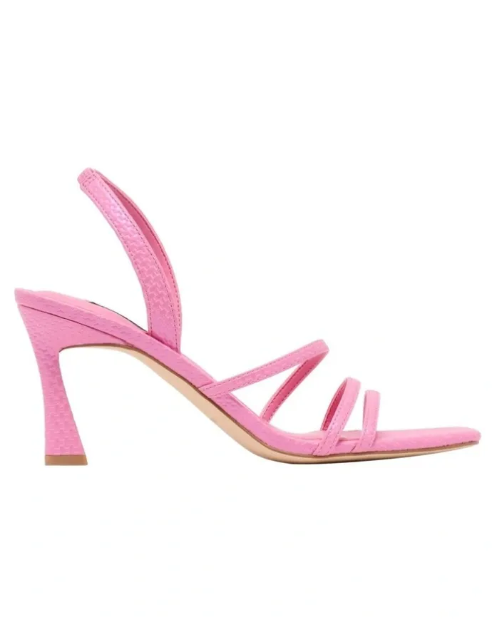 Nine West Nelen Heeled Sandal in Pink