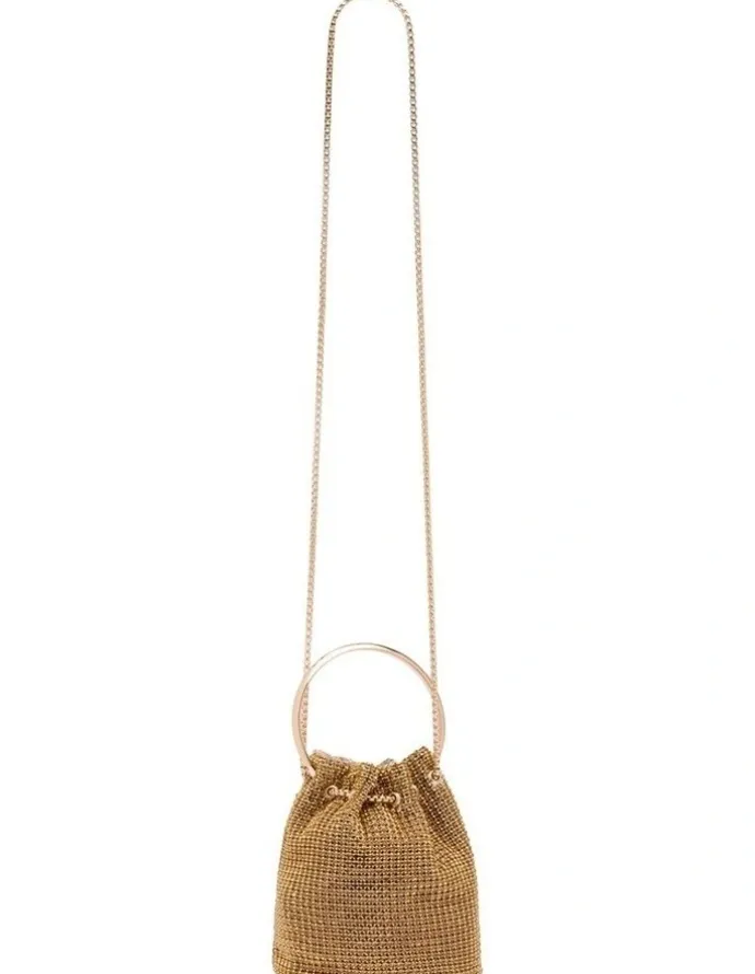 Nine West Scarlet Top Handle Bag in Gold