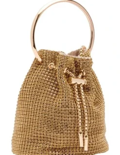 Nine West Scarlet Top Handle Bag in Gold