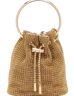 Nine West Scarlet Top Handle Bag in Gold