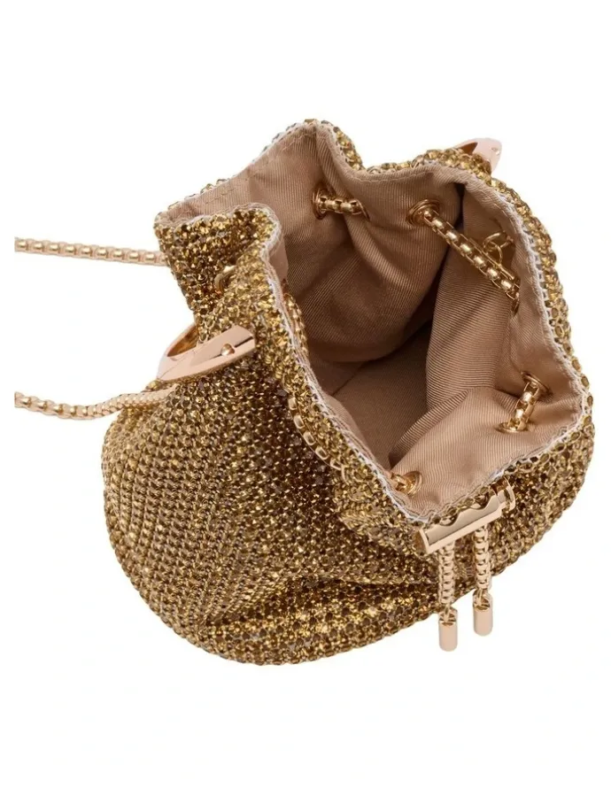 Nine West Scarlet Top Handle Bag in Gold