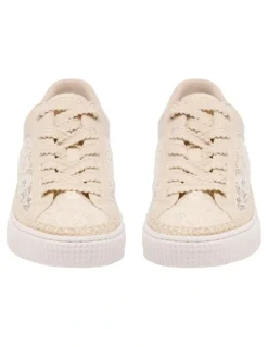 Nine West Singy Sneaker in Ivory