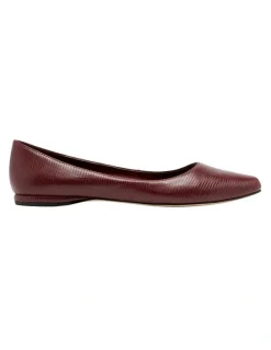 Nine West Speakup Ballet Flat in Maroon