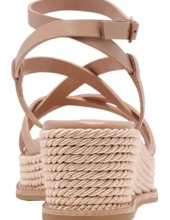 Nine West Criba Wedge in Nude