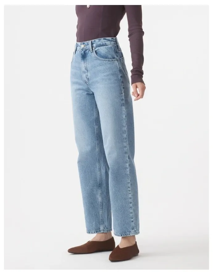 Nobody Denim Lou Jean 30 in Tonal